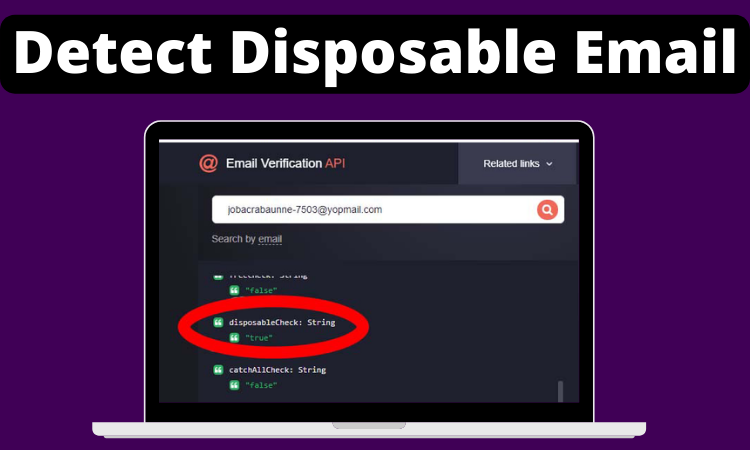 Detect Disposable Email